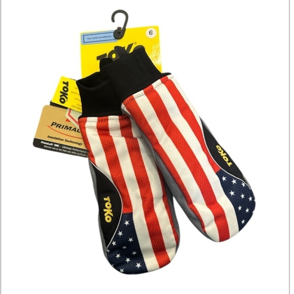 TOKO Arctic Mitten Handwarmer US Flag Size 6 Small Women’s